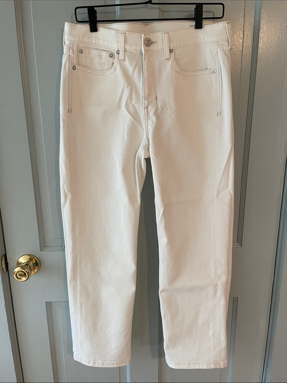 AYR The Easy Easy Cropped Sea Salt 29 Like New